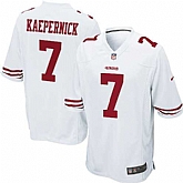 Nike Men & Women & Youth 49ers #7 Colin Kaepernick White Team Color Game Jersey,baseball caps,new era cap wholesale,wholesale hats